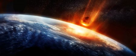 Meteor Hurtling Towards Earth