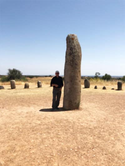 Large Menir or Standing Stone at Zeres