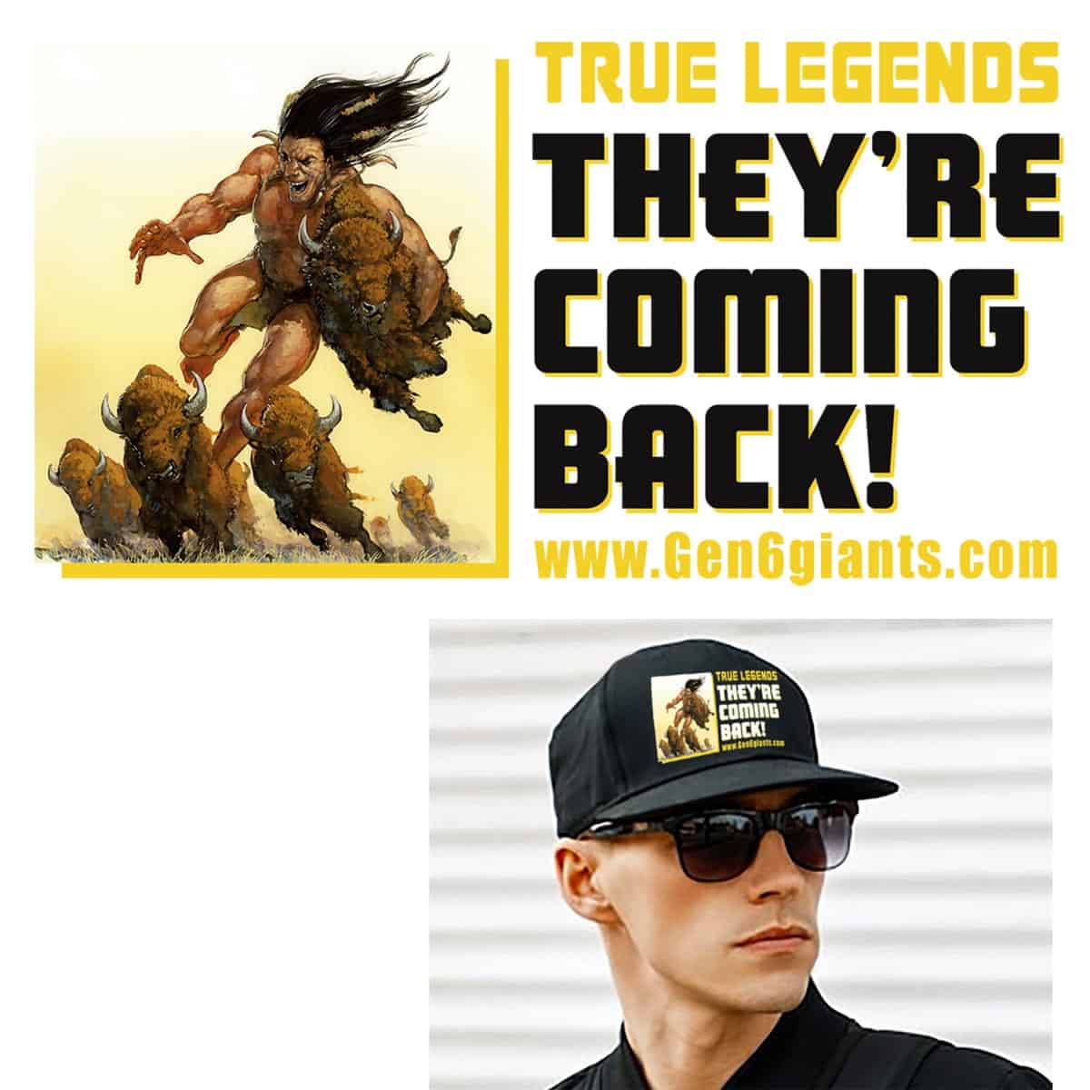 True Legends - Limited Edition Trucker-Style Hat - GenSix Productions